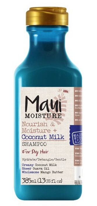 MAUI MAUI vyživující šampon pro suché vlasy + kokosové mléko 385 ml