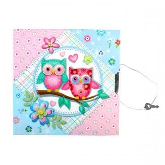 Pamiętnik z kluczykiem sowy