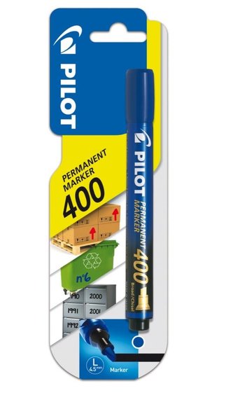 Marker permanentny SCA-400 niebieski PILOT