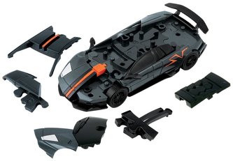 Puzzle 3D Cars - Lamborghini szary - poziom 2/4 G3