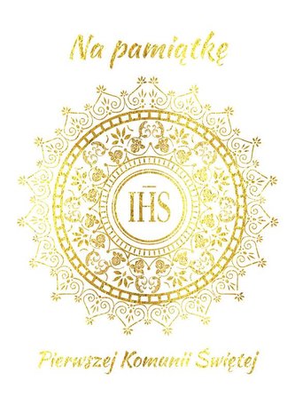 Karnet B6 Komunia - IHS