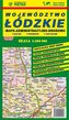 Województwo Łódzkie 1:200 000 mapa samochodowa