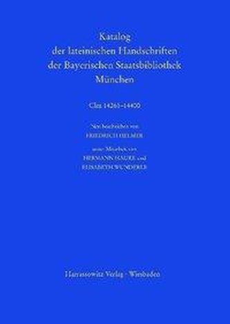Die Handschriften aus St. Emmeram in Regensburg, Band 3 (Clm14261-14400)