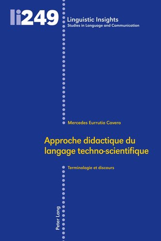 Approche didactique du langage techno-scientifique