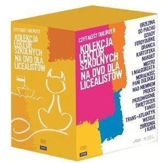 Kolekcja lektur szkolnych na DVD dla liceum BOX