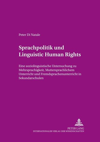 Sprachpolitik und Linguistic Human Rights