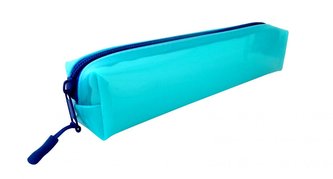 Piórnik Color przez niebieski TPU NARCISSUS