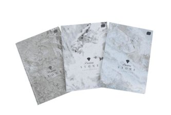 Brulion A4/96K kratka Metallic Stone (5szt)