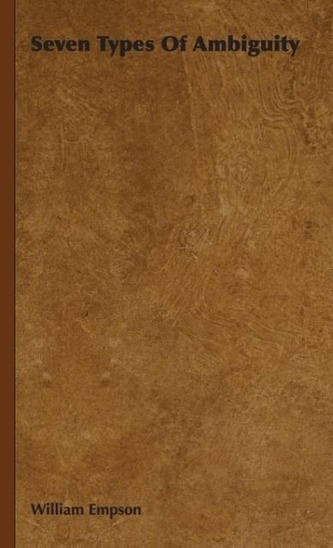 Seven Types of Ambiguity