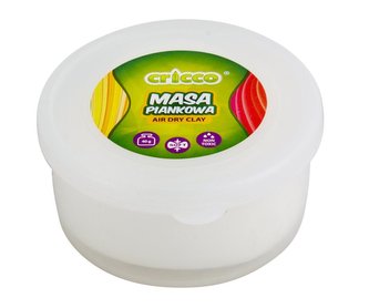 Masa piankowa biała 40g CRICCO