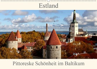 Estland - Pittoreske Schönheit im Baltikum (Wandkalender 2021 DIN A2 quer)