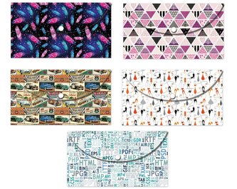 Koperta na dokumenty A7 mix NARCISSUS