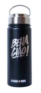 Nerezová láhev na pití Netflix|La Casa De Papel|Papírový dům: Bella Ciao! (objem 500 ml)