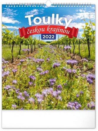 Nástěnný kalendář Toulky českou krajinou 2022
