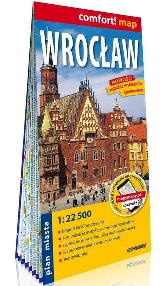 Comfort!map Wrocław 1:22 500