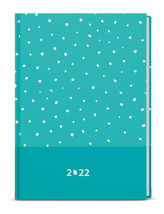 Týdenní diář B6 Lamino Tyrkysový
