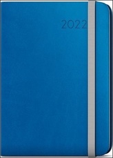 Týdenní diář A5 Flexi Modrá