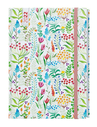 Týdenní diář B6 Lamino Barevný