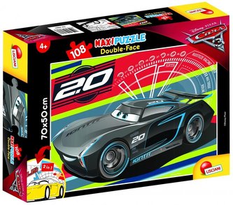 Puzzle dwustronne Maxi 108 Auta 3 Jackson Sztorm