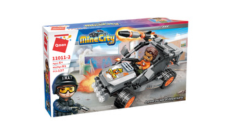 Qman Mine City Police 11011-2 Úniková motokára