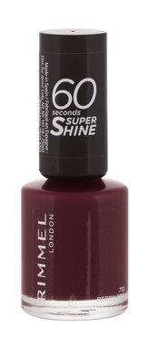 Rimmel London 60 Seconds Lak na nehty Super Shine 8 ml 712 Berry Pop pro ženy