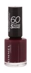 Rimmel London 60 Seconds Lak na nehty Super Shine 8 ml 712 Berry Pop pro ženy