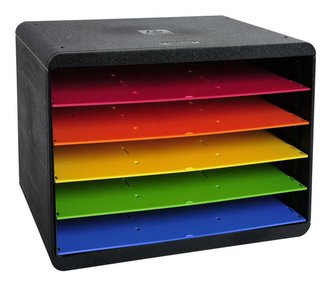 Třídící box A4 horizontální Plus/5 přih