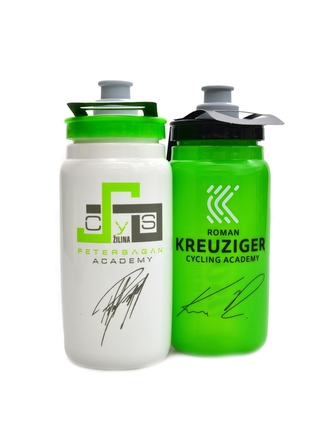 Isostar - Isostar bidon FLY 550ml cyklo lahev - R.Kreuziger zelená