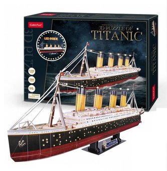 Puzzle 3D LED - Titanic 266 dílků