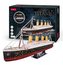 Puzzle 3D LED - Titanic 266 dílků