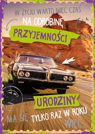 Karnet Urodziny GM-451