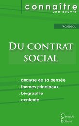 Fiche de lecture Du contrat social de Rousseau (Analyse philosophique de référence et résumé complet)