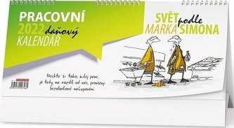 Svět podle Marka Simona - Pracovní stolní kalendář daňový