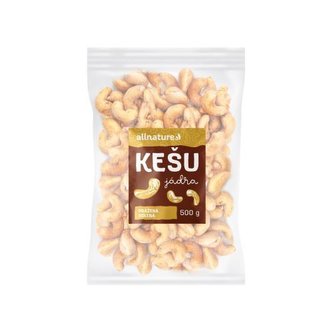 Allnature Kešu pražené solené 500 g