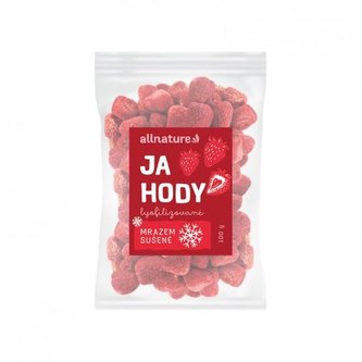 Allnature Jahoda sušená mrazem 100 g