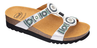 Scholl Zdravotní obuv - NEW BOGOTA`SatinBds-W - Silver/Multi 41