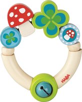 Haba HRK Dřevěná chrastítko Čtyřlístek