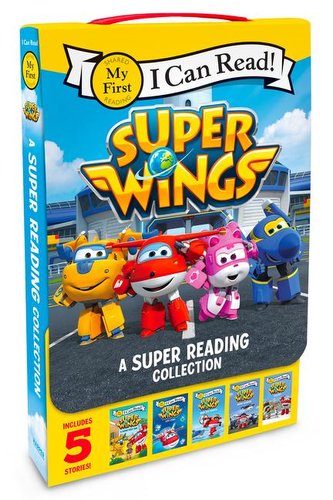 Super Wings: A Super Reading Collection: Cold Feet, a Super First Day, Lost Stars, Shark Surf Surprise, Airport Adventure