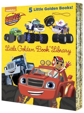 Blaze and the Monster Machines Little Golden Book Library (Blaze and the Monster Machines): Five of Nickeoldeon's Blaze and the