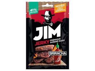 Jim Jerky Jerky hovězí chilli sriracha 23g