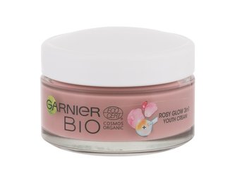 Garnier Bio Denní pleťový krém Rosy Glow 3in1 50 ml pro ženy