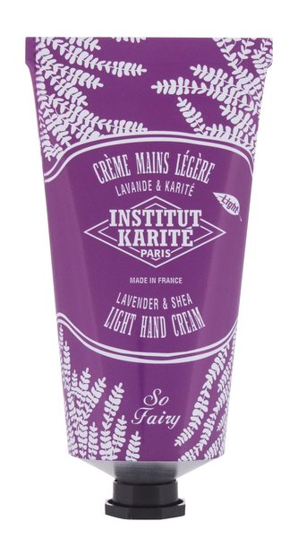 Institut Karite Light Hand Cream Krém na ruce Lavender & Shea 75 ml pro ženy