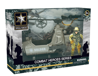 Combat Hero - voják s helikoptérou