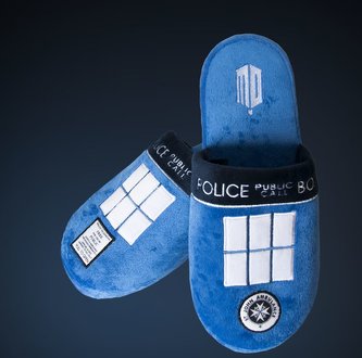 Nazouvací trepky Doctor Who: Police Box (EU 42-45)