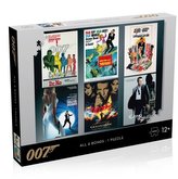 Puzzle James Bond 007 Herecké debuty - 1000 dílků