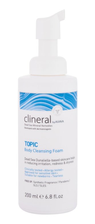 AHAVA Clineral Sprchová pěna Topic 200 ml unisex