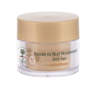 Le Petit Olivier Argan Oil Noční pleťový krém Nourishing Night Balm 50 ml Anti-Aging pro ženy Le Petit Olivier Argan Oil Noční pleťový krém Nourishing Night Balm 50 ml Anti-Aging pro ženy
