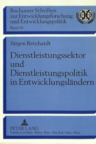 Dienstleistungssektor und Dienstleistungspolitik in Entwicklungsländern