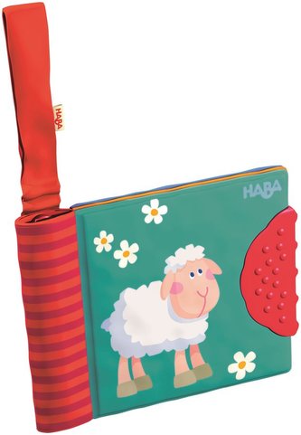 Haba Textilní kniha pro miminka První slova na zavěšení od 6 měsíců