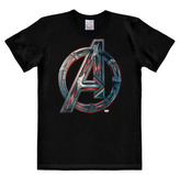 Pánské tričko Marvel|Avengers: Age Of Ultron (M) černé bavlna